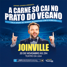 Raphael Ghanem - A Carne s� cai no prato do Vegano - Joinville SC